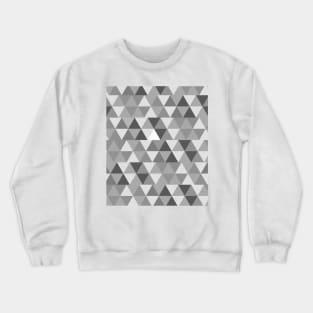 Abstract black triangles Crewneck Sweatshirt